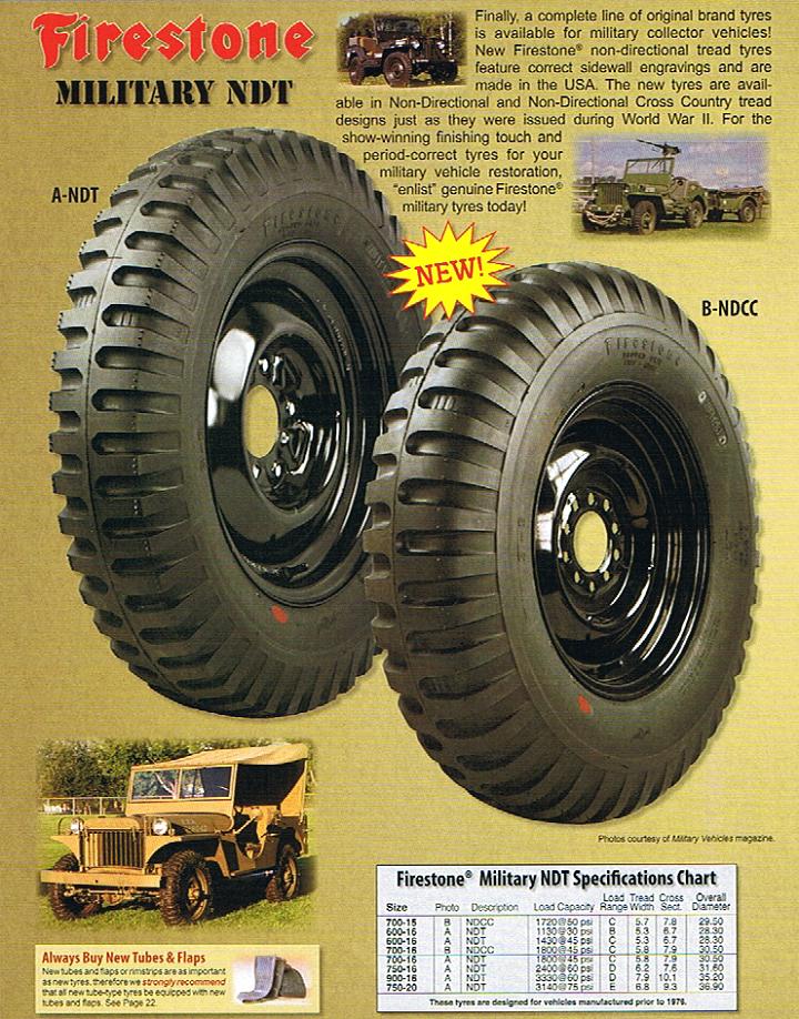 New army jeep tires